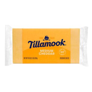 Tillamook Medium Cheddar Cheese Block - 1 Lb