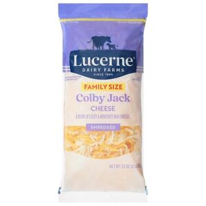 Lucerne Cheese Shredded Colby Jack - 32 Oz