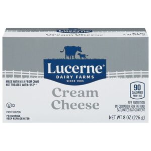 Lucerne Cream Cheese - 8 Oz