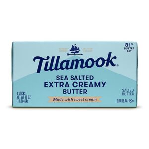 Tillamook Extra Creamy Salted Butter Sticks Multipack - 4-16 Oz