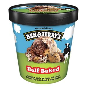 Ben & Jerry's Half Baked Ice Cream Pint - 16 Oz