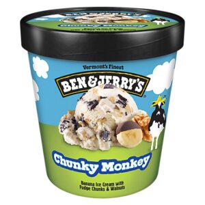 Ben & Jerry's Chunky Monkey Ice Cream - 16 Oz
