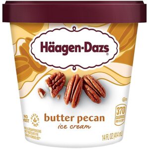 Haagen-Dazss Butter Pecan Ice Cream - 14 Oz