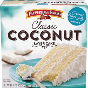 Pepperidge Farm Frozen Coconut Layer Cake - 19.6 Oz