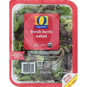 O Organics Organic Salad Fresh Herb - 5 Oz