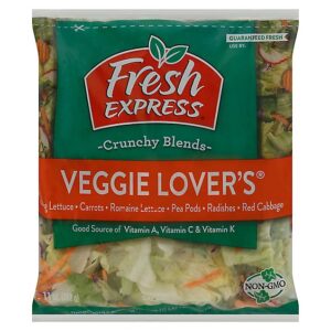 Fresh Express Salad Greens Veggie Lovers - 11 Oz