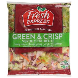 Fresh Express Salad Greens Green & Crisp - 11 Oz