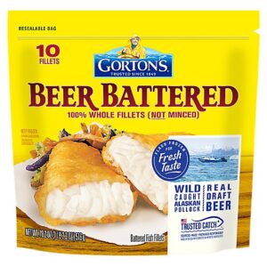 Gorton's Beer Battered Fish Fillets Bag - 10 Count