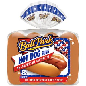 Ball Park White Hot Dog Buns - 14 Oz
