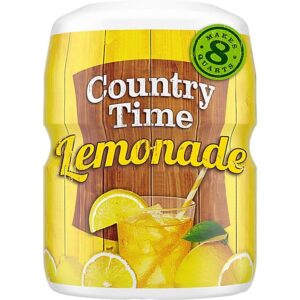 Country Time Lemonade Naturally Flavored Powdered Drink Mix Canister - 19 Oz