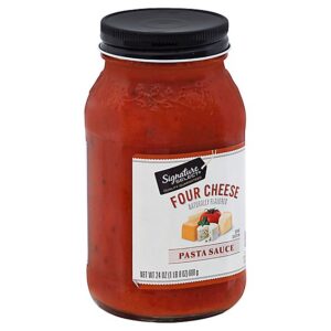 Signature SELECT Pasta Sauce Four Cheese Jar - 24 Oz