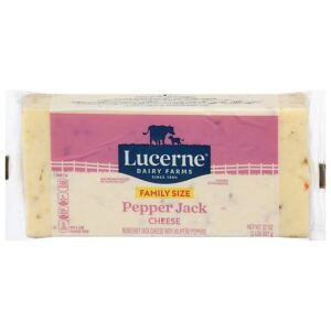 Lucerne Cheese Natural Pepper Jack - 32 Oz