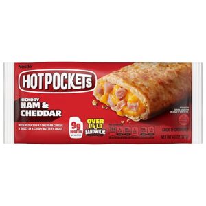 Hot Pocket Ham And Cheese Crispy Crust Sandwiches Box 12 Count - 54 Oz