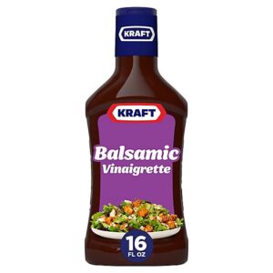 Kraft Balsamic Vinaigrette Salad Dressing Bottle - 16 Fl. Oz.