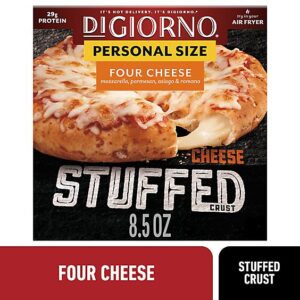 DiGiorno Four Cheese Stuffed Crust Frozen Personal Pizza - 8.5 Oz
