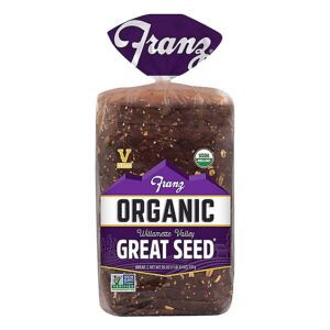 Franz Organic Sandwich Bread Willamette Valley Great Seed - 26 Oz