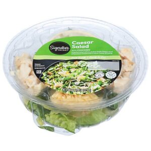 Signature Select/Farms Chicken Caesar Salad Bowl - 6.25 Oz