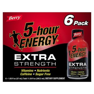 5-hour ENERGY Berry Extra Strength Shot - 6-1.93 Fl. Oz.