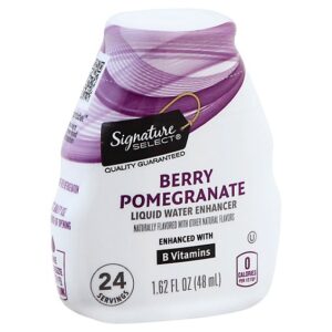 Signature SELECT Liquid Water Enhancer Berry Pomegranate - 1.62 Fl. Oz.
