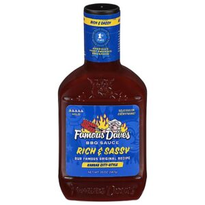 Famous Daves Sauce BBQ Rich & Sassy - 20 Oz