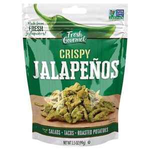 Fresh Gourmet Crispy Jalapenos Crunchy Toppings - 3.5 Oz