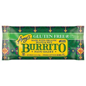Amy's Gluten Free Bean & Rice Burrito - 5.5 Oz