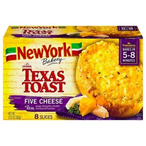 New York Bakery Texas Toast Five Cheese 8 Count - 13.5 Oz
