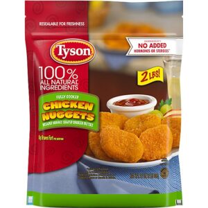 Tyson Fully Cooked Breaded Chicken Nuggets - 32 Oz