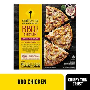 California Pizza Kitchen BBQ Chicken Recipe Crispy Thin Crust Frozen Pizza - 14.7 Oz