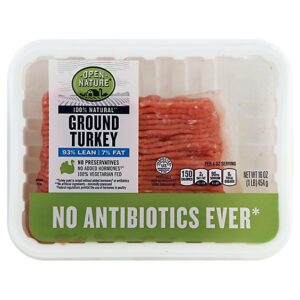 Open Nature 93% Lean 7% Fat Ground Turkey - 16 oz