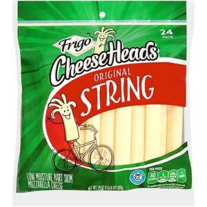 Frigo Cheese Heads Cheese String 24 Count - 24 Oz