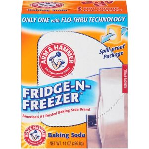 ARM & HAMMER Fridge N Freezer Odor Absorber Baking Soda - 14 Oz