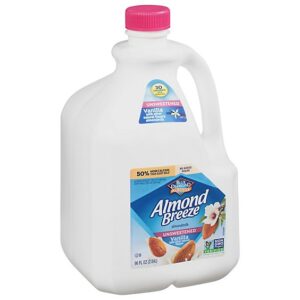Almond Breeze Unsweetened Vanilla Almond Milk - 96 Oz
