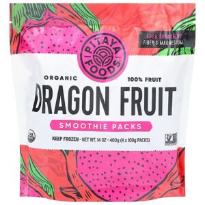 Pitaya Organic Dragon Fruit Smoothie Packs - 14 Oz