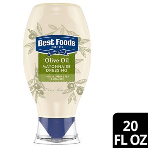 Best Foods Squeeze Mayonnaise Dressing With Olive Oil  - 20 Oz
