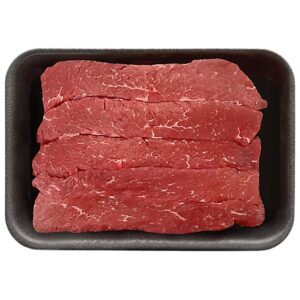 Beef USDA Choice Chuck Mock Tender Steak Thin - 1 Lb