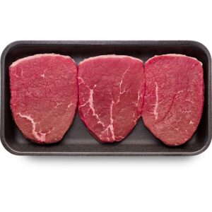 USDA Choice Beef Eye Of Round Thin Cut Steak - 1 Lb