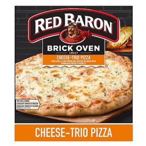 Red Baron Pizza Brick Oven Crust Cheese Trio - 17.82 Oz