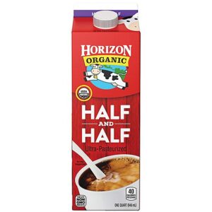 Horizon Organic Half & Half Carton - 1 Quart
