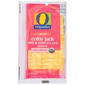 O Organics Organic Cheese Sliced Colby Jack - 6 Oz
