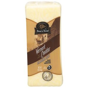 Boars Head Cheese Cheddar Vermont White Pre Cut - 8 Oz