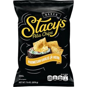 Stacy's Parmesan Garlic & Herb Baked Pita Chips - 7.33 Oz