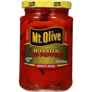 Mt. Olive Peppers Red Roasted - 12 Fl. Oz.