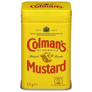 Colmans Mustard Powder Double Superfine Original English - 2 Oz