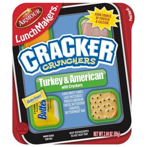 Armour Lunch Maker Cracker Crunchers Turkey - 2.6 Oz