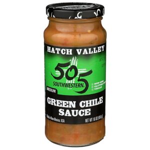 505 Southwestern Sauce Organic Green Chile Medium Jar - 16 Oz