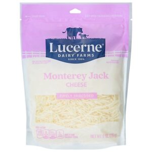 Lucerne Cheese Finely Shredded Monterey Jack - 8 Oz