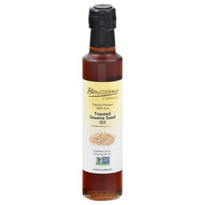 Benissimo Gourmet Oil Sesame Seed Toasted - 8.45 Fl. Oz.