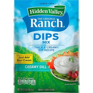 Hidden Valley Gluten Free Creamy Dill Ranch Dips Mix - 1  Count