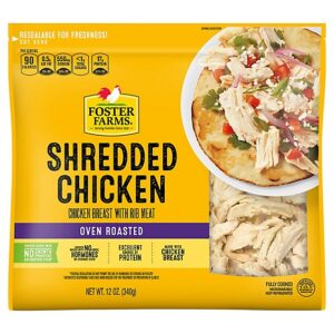Foster Farms Chicken Breast Shredded - 12 Oz
